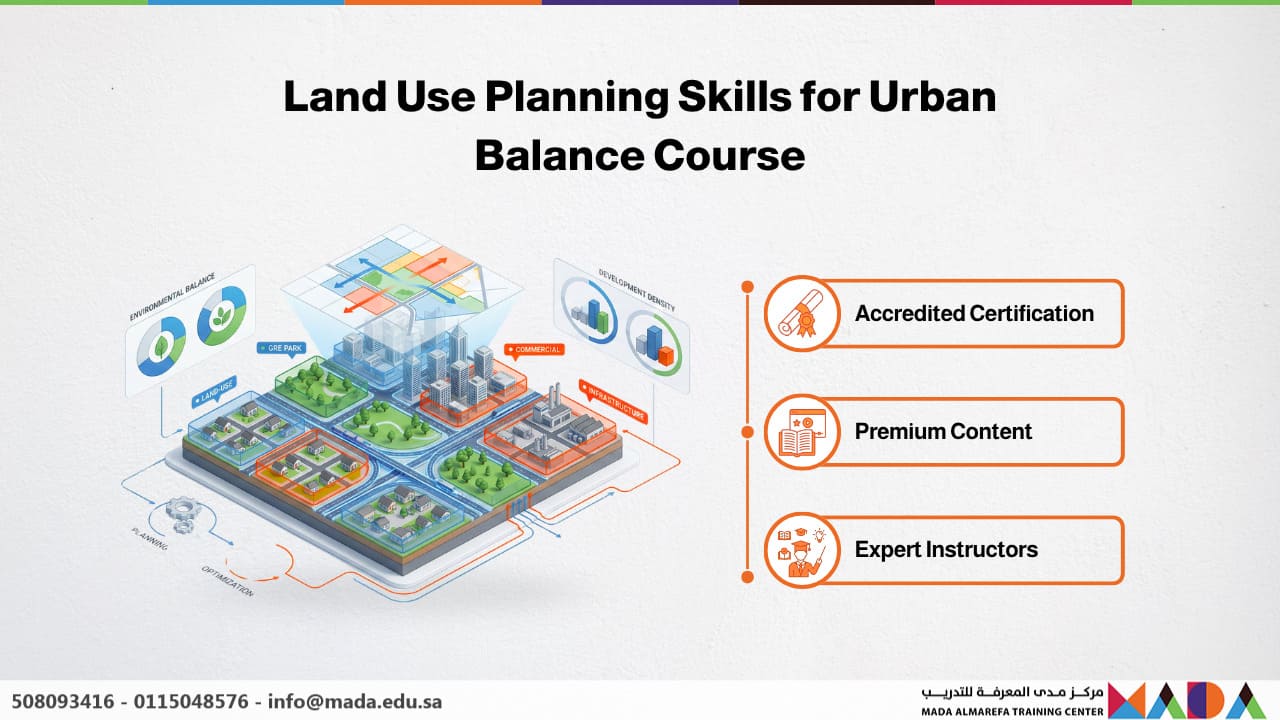 Land Use Planning Skills for Urban Balance Course - Mada AlMarefa ...