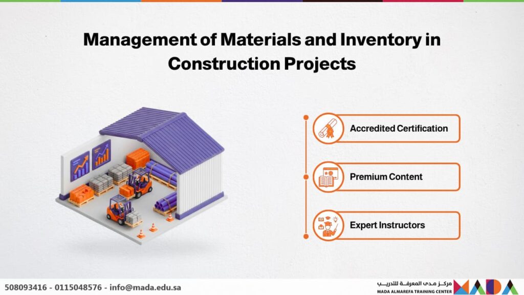 Management of Materials and Inventory in Construction Projects - Mada ...