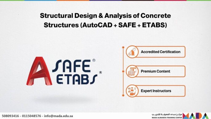 Structural Design & Analysis of Concrete Structures (AutoCAD + SAFE + ETABS)