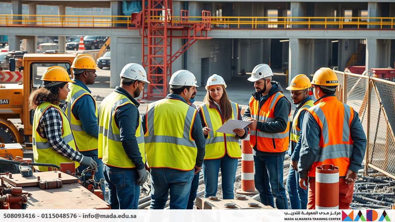 دورة الإشراف على المواقع الهندسية وإدارة فرق العمل