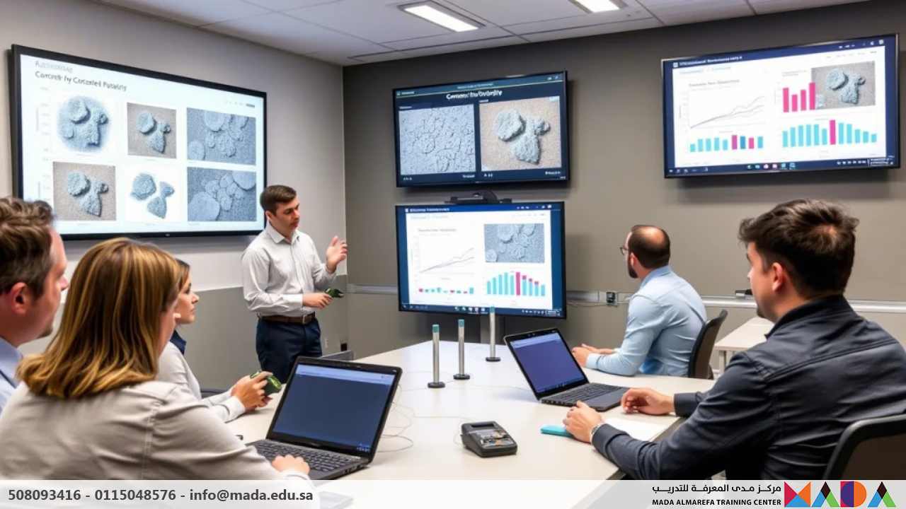 دورة التكنولوجيا الحديثة في مراقبة جودة الخرسانة