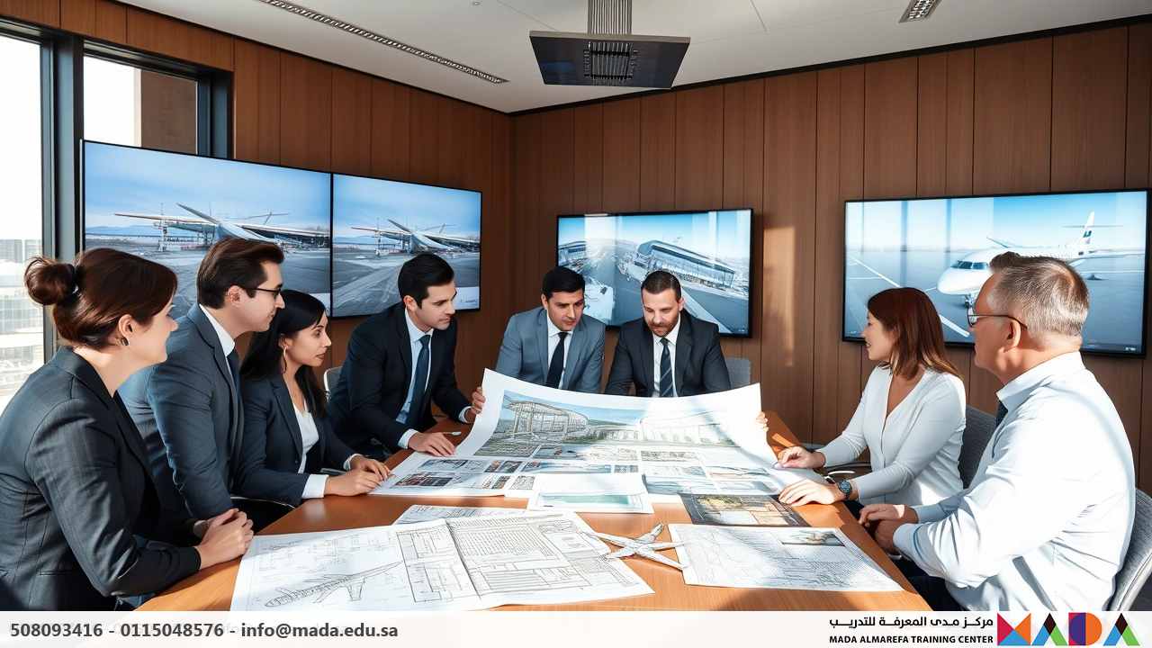 دورة تصميم وإدارة المطارات والبنية التحتية الجوية