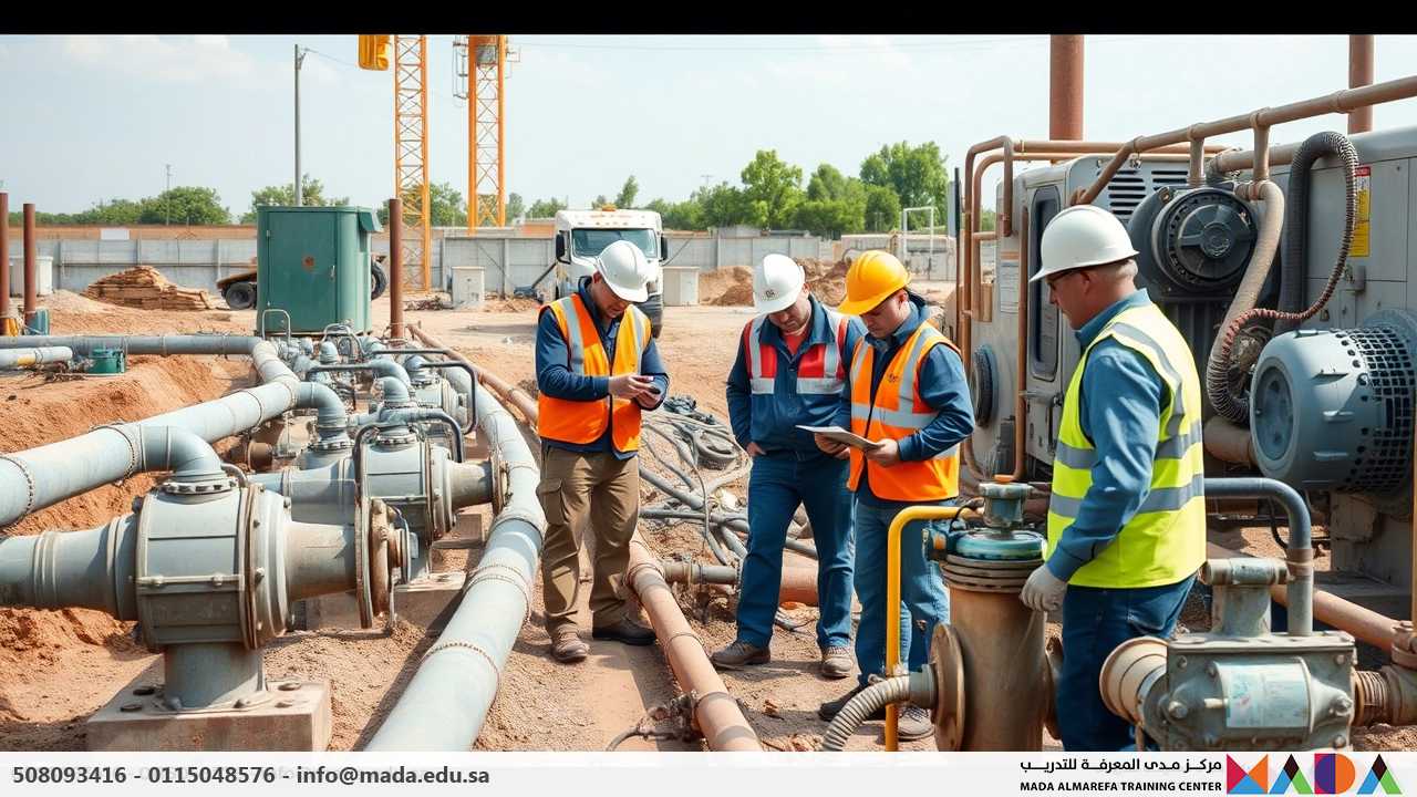 دورة صيانة وحدات ضخ المياه والصرف ووحدات ضخ الصرف