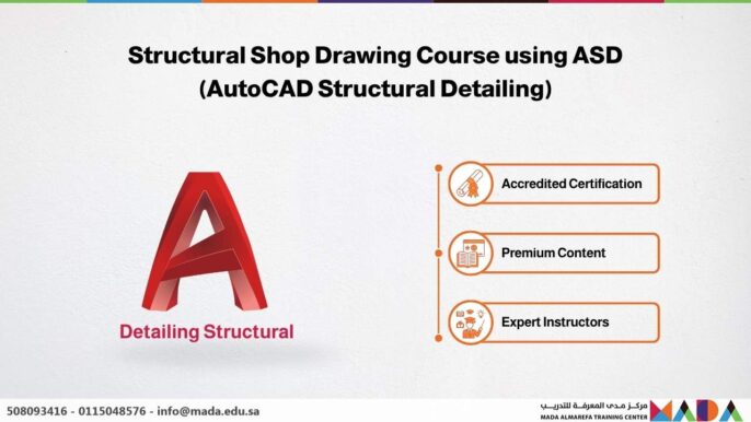 Structural Shop Drawing Course using ASD (AutoCAD Structural Detailing)