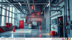 الصيانة الوقائية لأنظمة الحريق في المباني الكبيرة