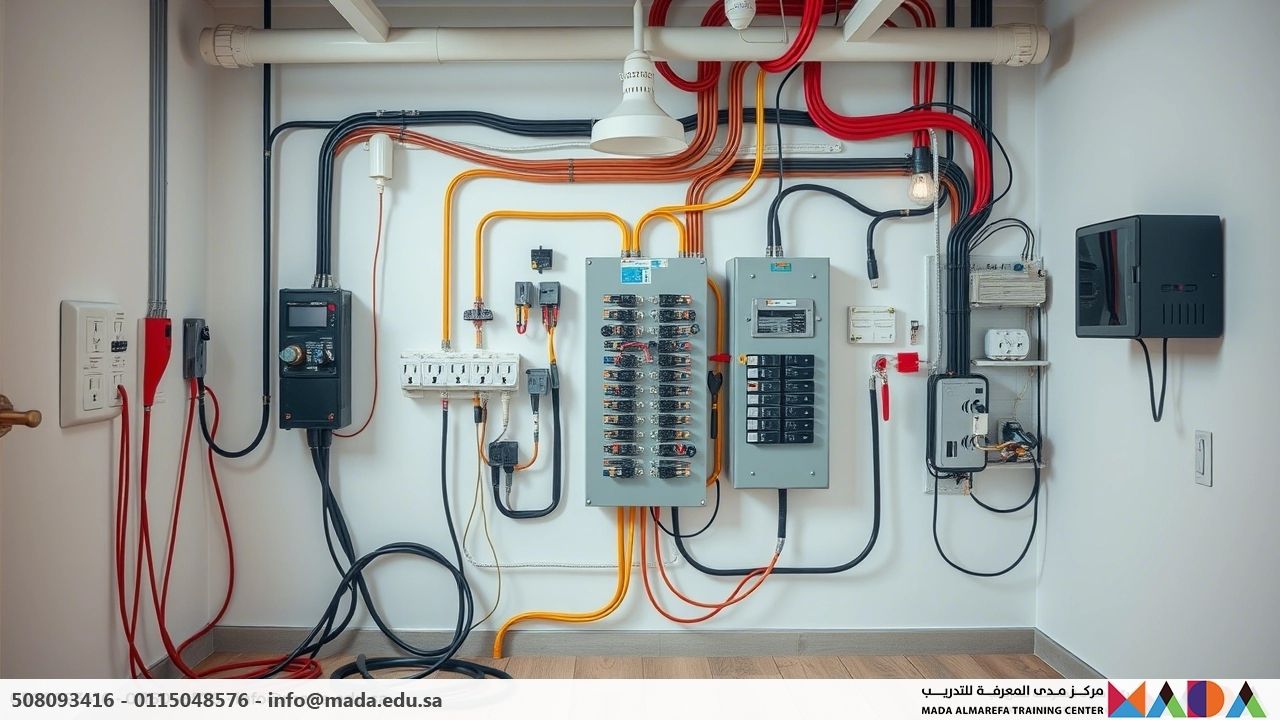 دورة أنظمة الكهرباء المنزلية