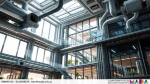 دورة استدامة وتصميم أنظمة الميكانيكا المتطورة في المباني الذكية