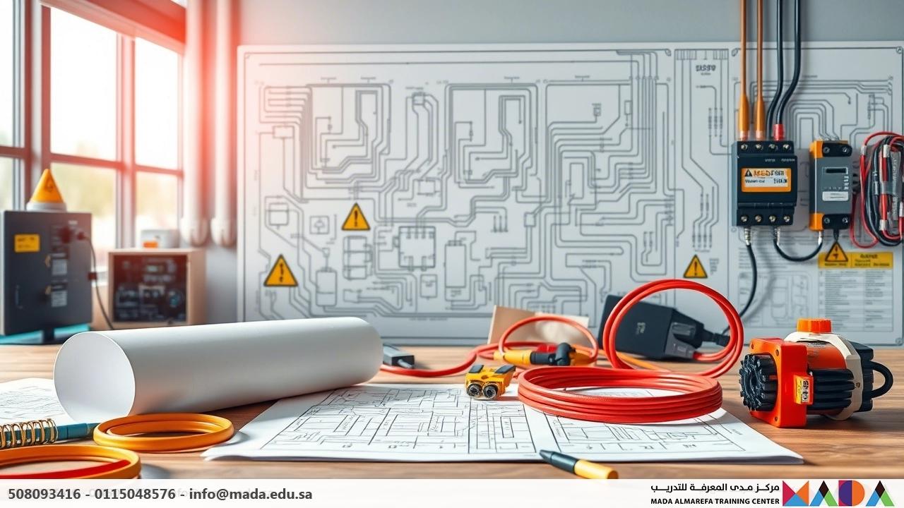 دورة الأعمال الكهربائية في المشاريع الإنشائية (الكود السعودي والكود العالمي – IEC)