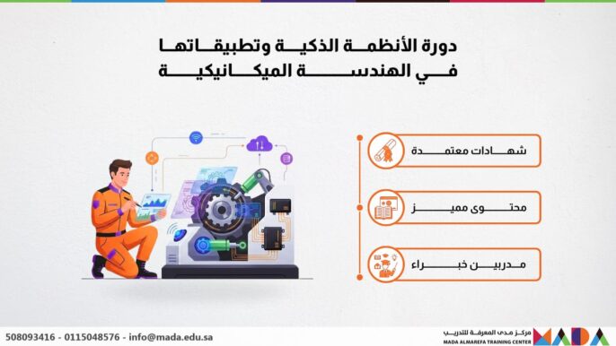 دورة الأنظمة الذكية وتطبيقاتها في الهندسة الميكانيكية