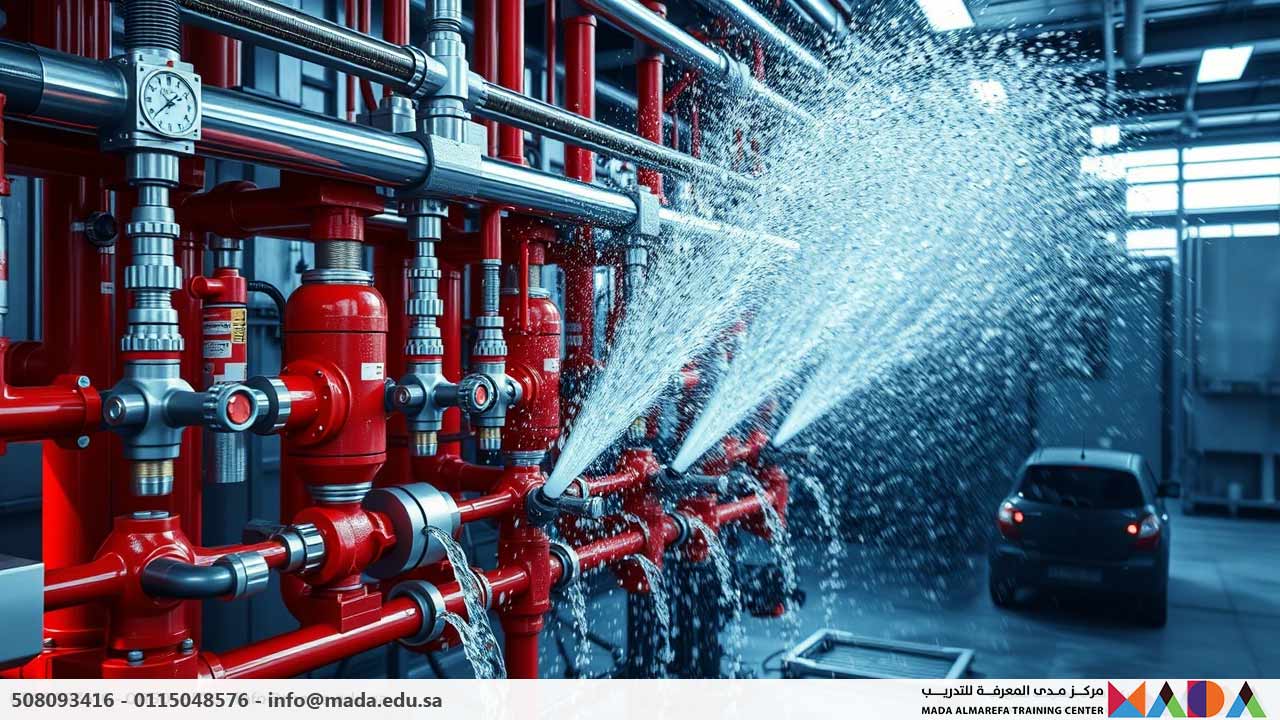 دورة الهيدروليكا المتقدمة في تصميم أنظمة الإطفاء الآلية
