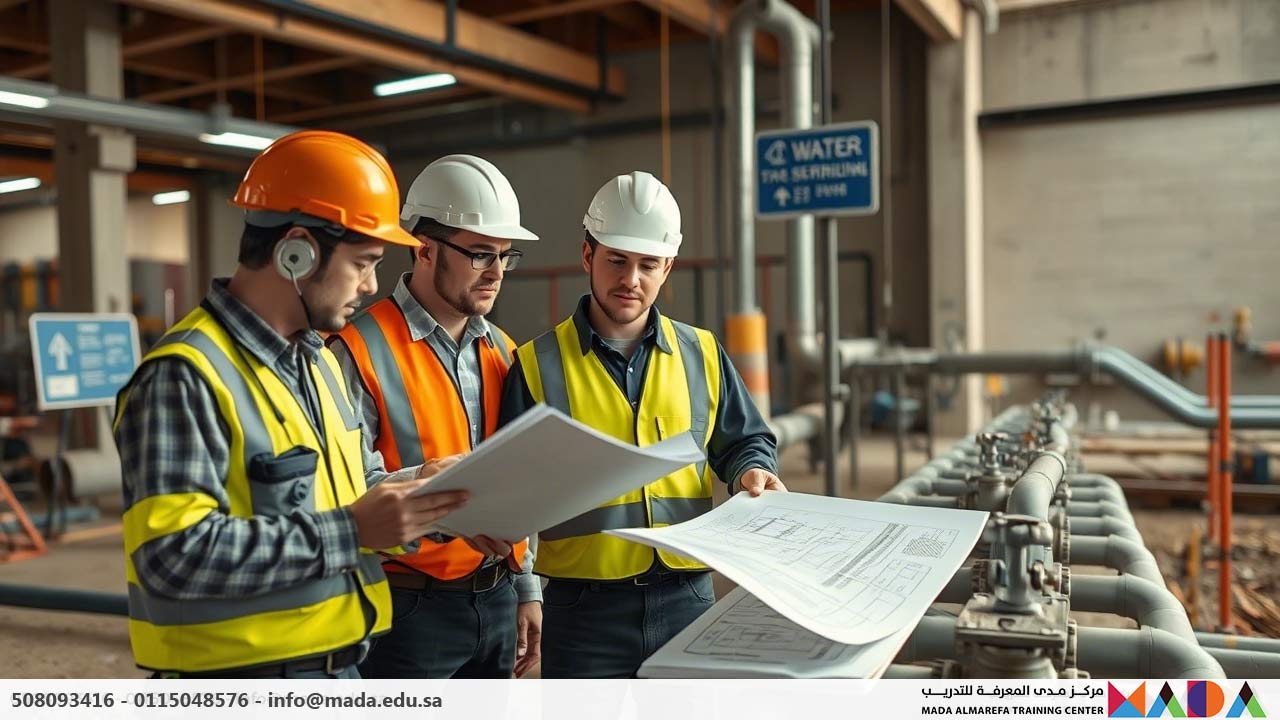 دورة تحليل وتصميم شبكات المياه والصرف الصحي في المباني