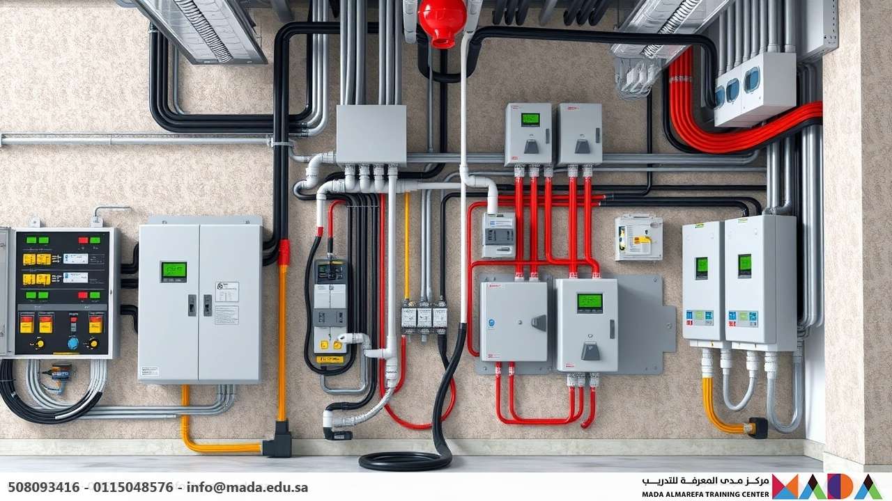 دورة تصميم وحساب الأحمال الكهربائية للجهد المنخفض في المشاريع الإنشائية ( الكود السعودي والكود العالمي – IEC )