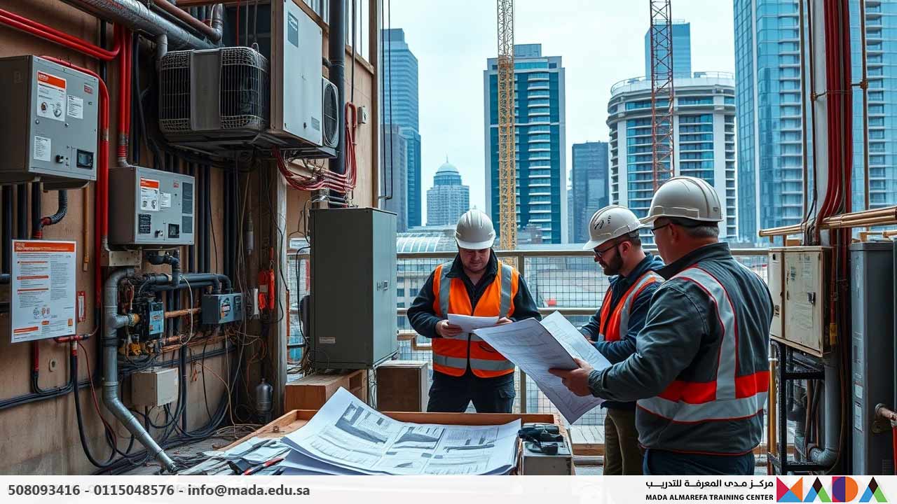 دورة تكامل الأنظمة الميكانيكية والكهربائية في المباني