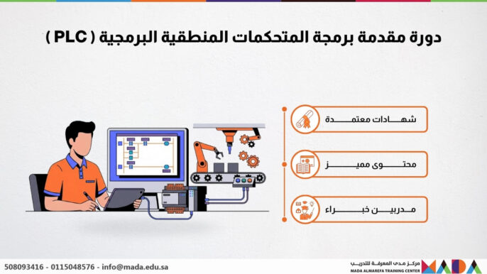 دورة مقدمة برمجة المتحكمات المنطقية البرمجية ( PLC )