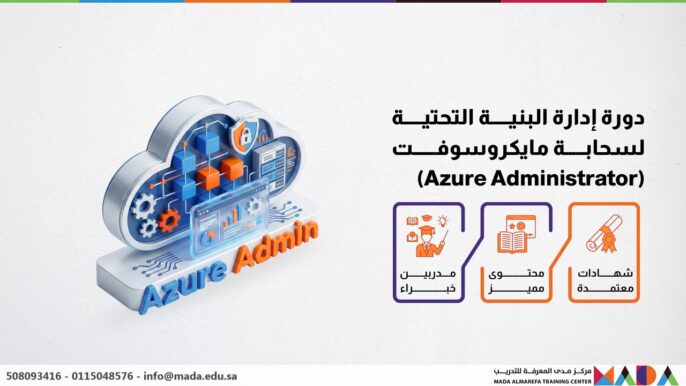 دورة إدارة البنية التحتية لسحابة مايكروسوفت (Azure Administrator)