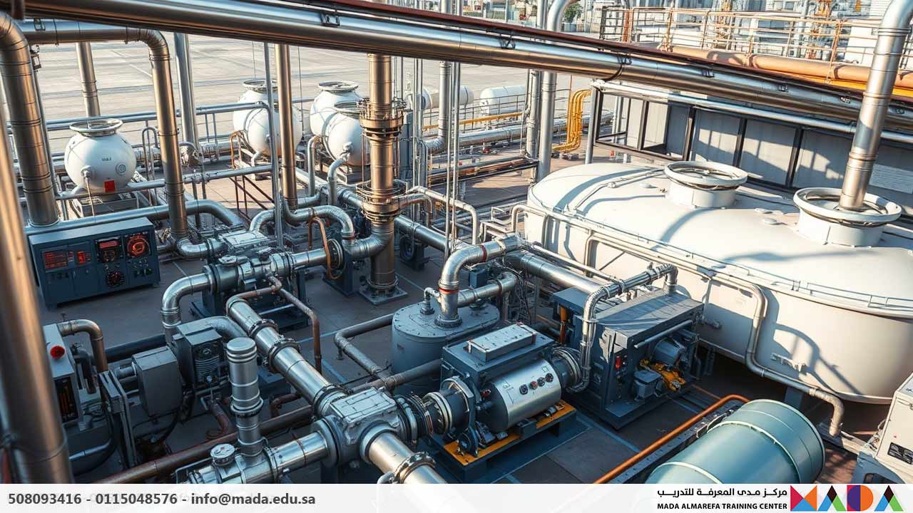 دورة تقنيات التكرير والتوزيع