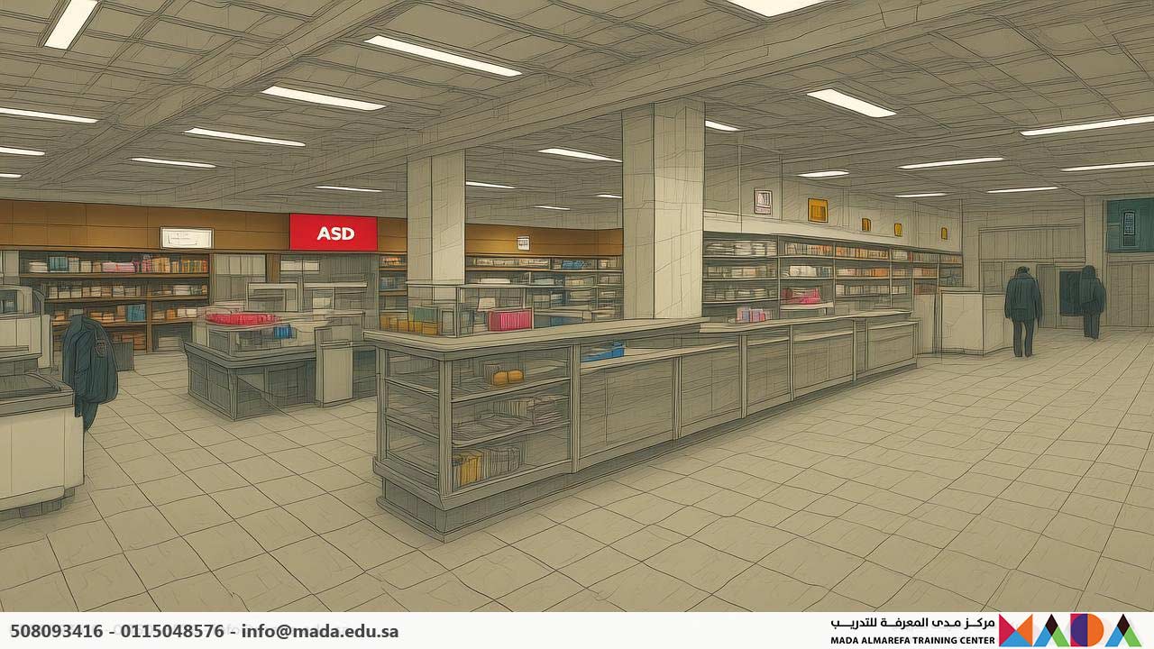 دورة رسم المتجر باستخدام تفصيل ASD