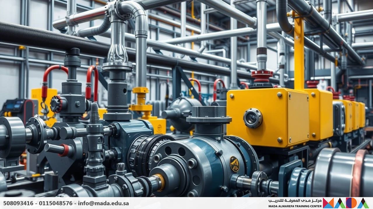 دورة صيانة وتصميم أنظمة الهيدروليك والمضخات