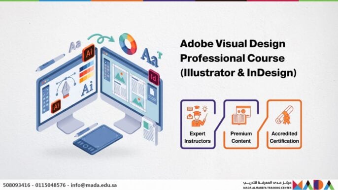 Adobe Visual Design Professional Course (Illustrator & InDesign)