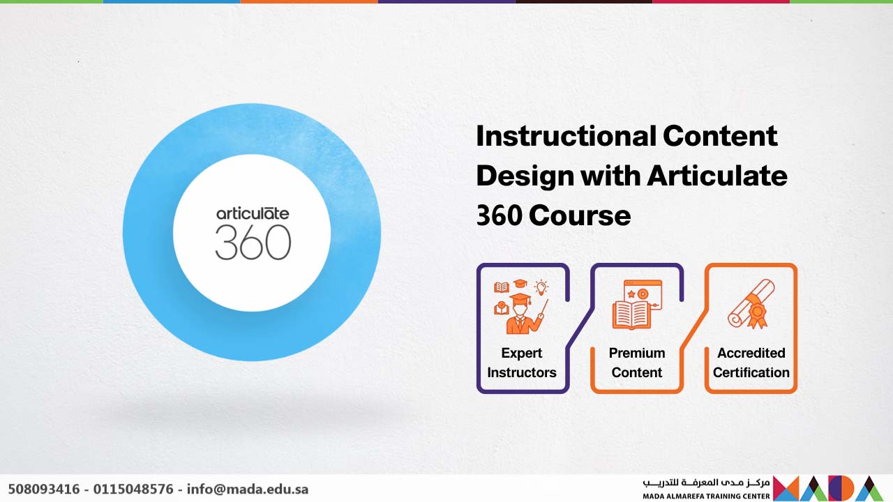 360 Learning Published Course Instructional Content Design with Articulate 360 Course - Mada AlMarefa ...