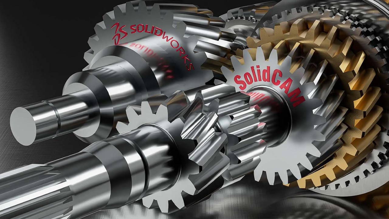 SOLID WORKS & solid CAM مركز مدى المعرفة