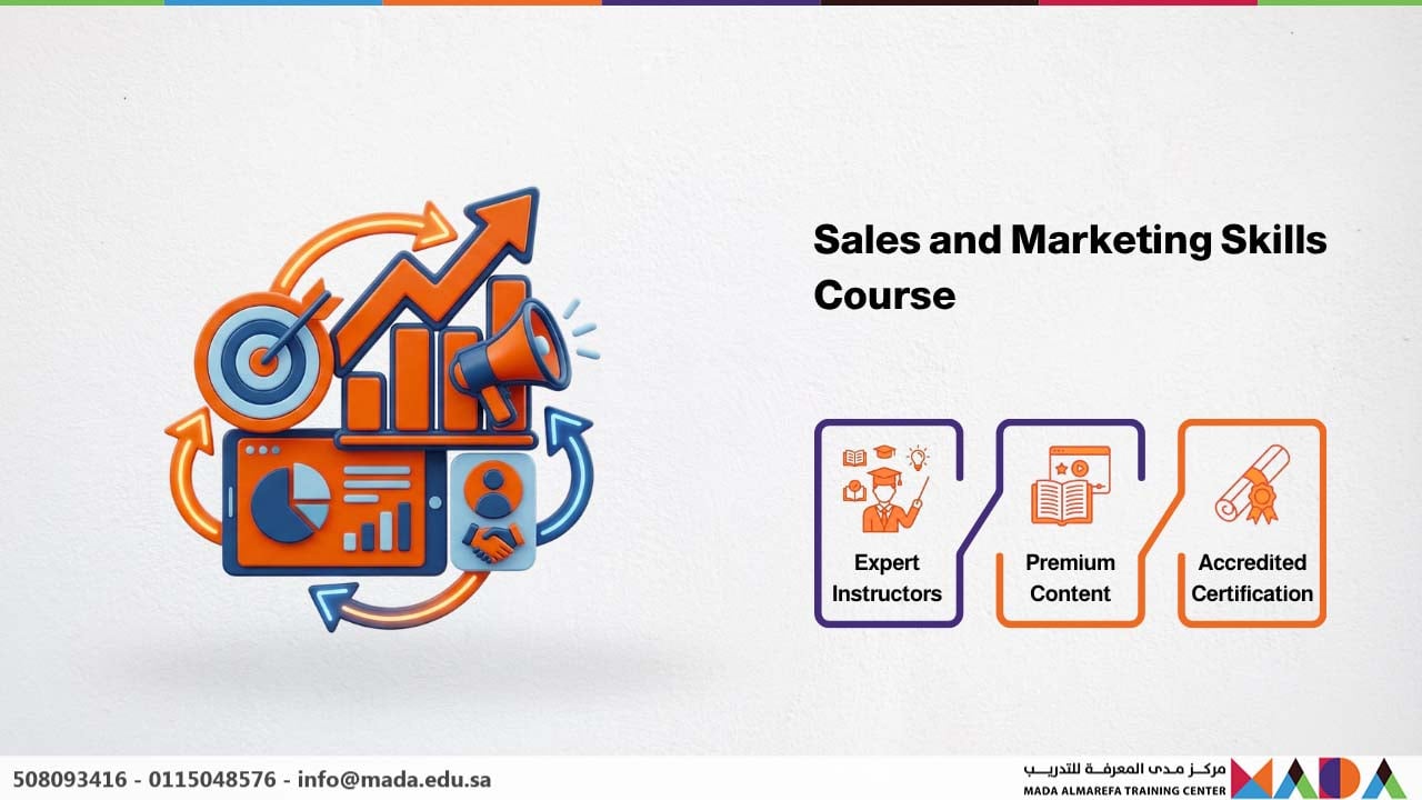 Sales and Marketing Skills Course - Mada AlMarefa Training Center
