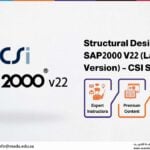 Structural Design using SAP2000 V22 (Latest Version) – CSI SAP