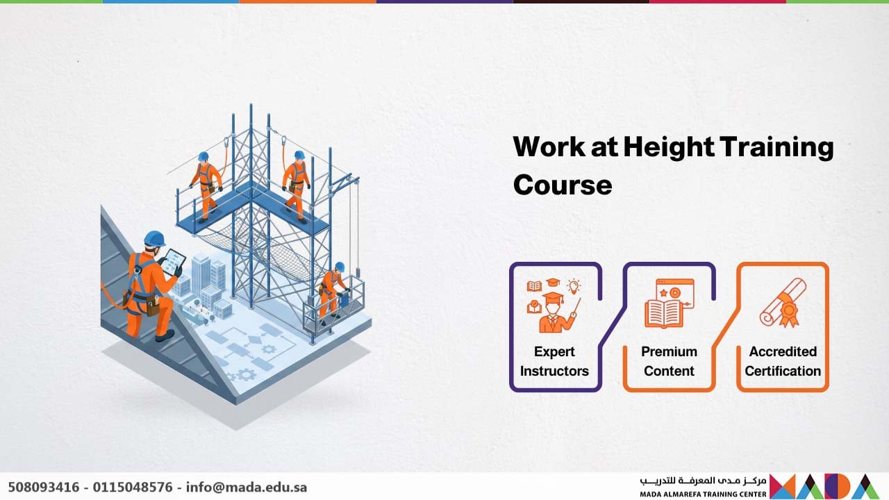 Work at Height Training Course - Mada AlMarefa Training Center