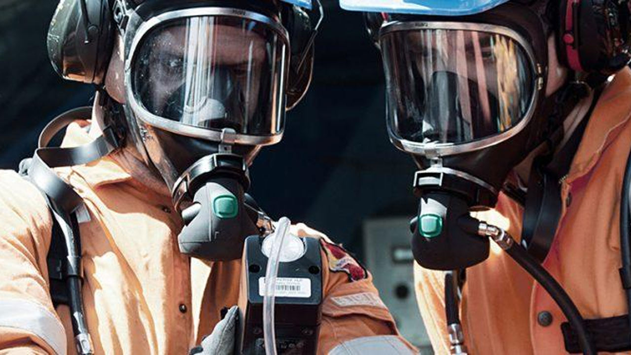 التوعية بغاز H2S وSCBA مركز مدى المعرفة