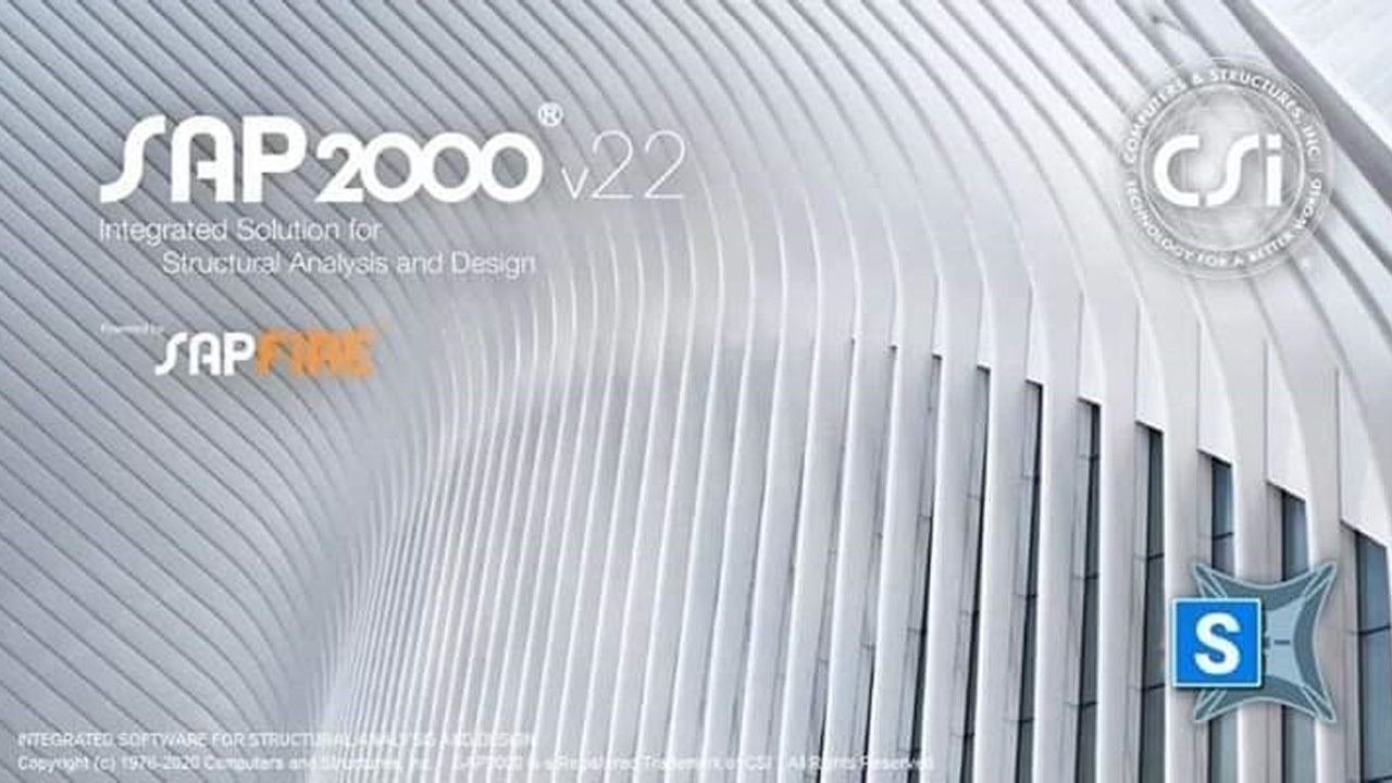 دورة التصميم الانشائي باستخدام SAP2000 V22 آخر اصدار – CSI SAP مركز مدى المعرفة