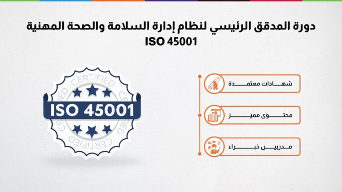 دورة المدقق الرئيسي لنظام إدارة السلامة والصحة المهنية ISO 45001