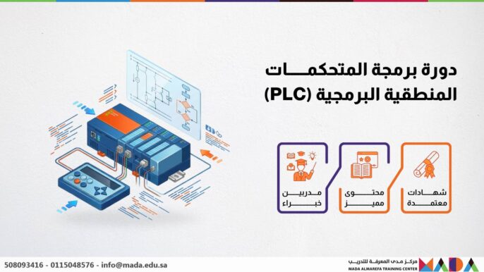 دورة برمجة المتحكمات المنطقية البرمجية (PLC)