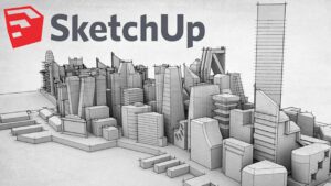 دورة سكتش اب التصميم الداخلي بالحاسب الآلي Sketch Up
