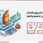دورة مكافحة الحريق والإخلاء الآمن تصميم وتنفيذ