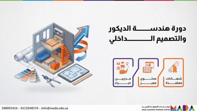 دورة هندسة الديكور والتصميم الداخلي