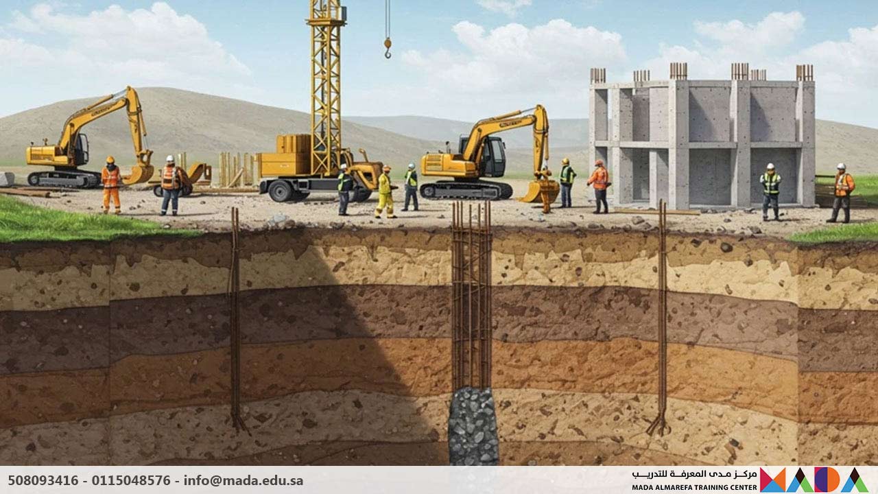 دورة مفاهيم كود البناء السعودي الإنشائي-التربة والأساسات (2018-SBC 303)