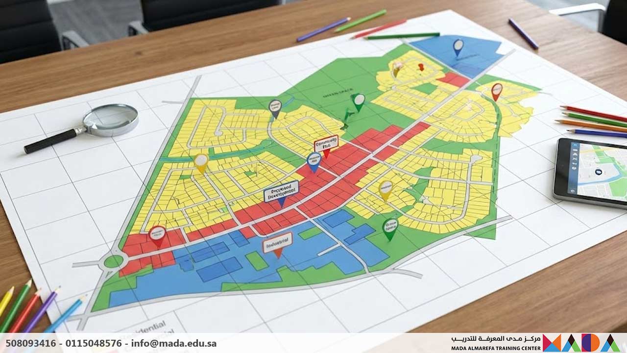 دورة مهارات تحديد استخدامات الأراضي في التخطيط الحضري