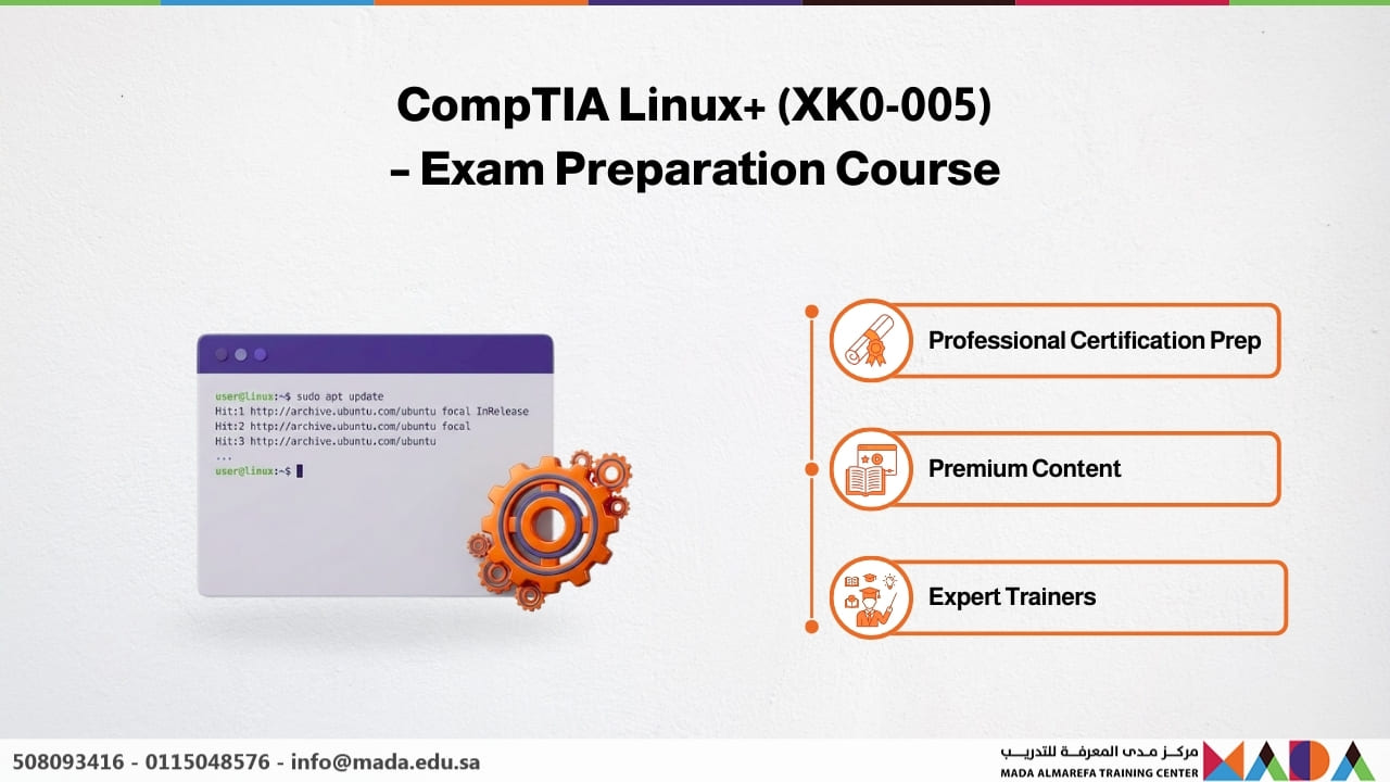 CompTIA Linux+ (XK0-005) – Exam Preparation Course - Mada AlMarefa ...