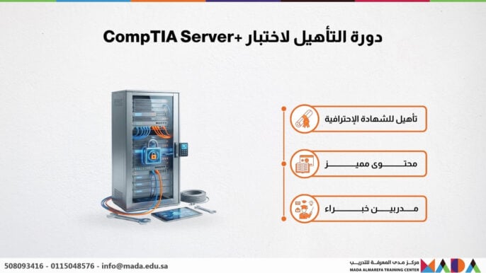 دورة التأهيل لاختبار +CompTIA Server