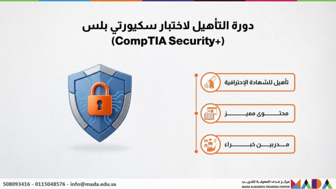 دورة التأهيل لاختبار سكيورتي بلس (+CompTIA Security)
