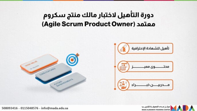 دورة التأهيل لاختبار مالك منتج سكروم معتمد (Agile Scrum Product Owner)