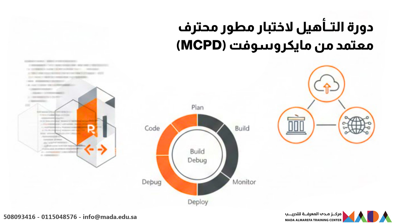 دورة التأهيل لاختبار مطور محترف معتمد من مايكروسوفت (MCPD)