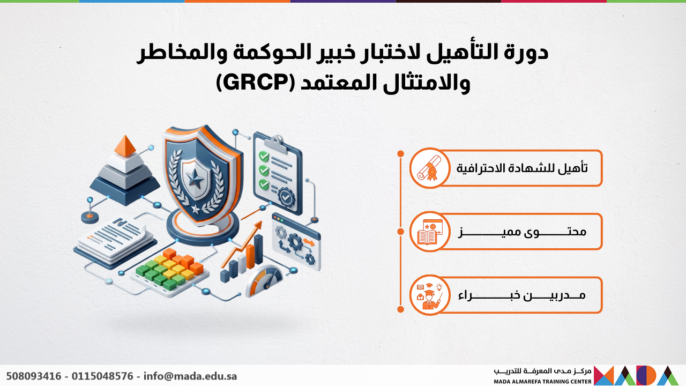 دورة التأهيل لاختبار خبير الحوكمة والمخاطر والامتثال المعتمد (GRCP)