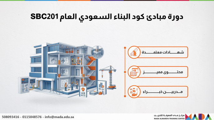 دورة مبادئ كود البناء السعودي العام (SBC-201)